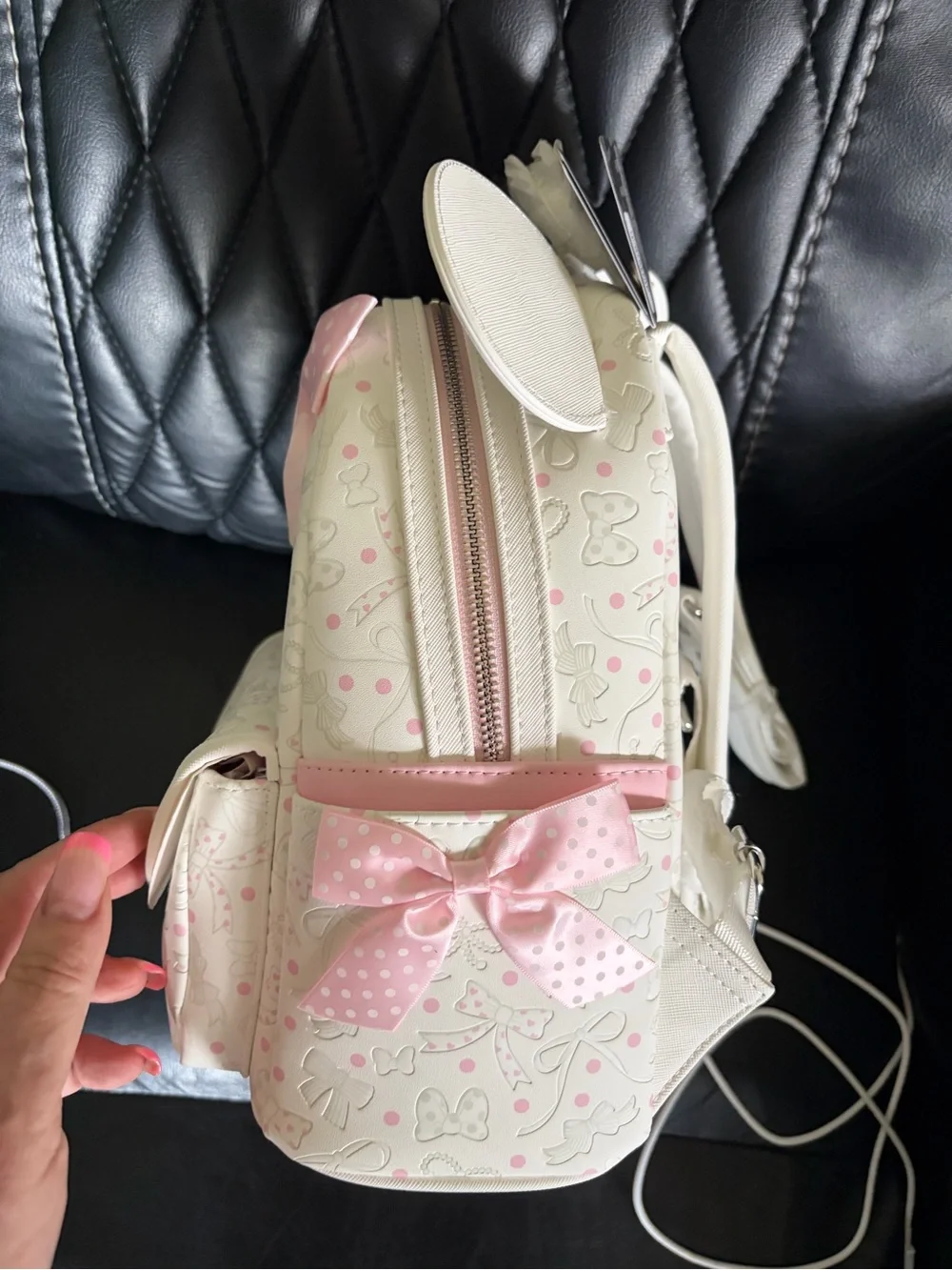 Loungefly Disney Minnie Mouse Bows & Ribbons Mini Backpack